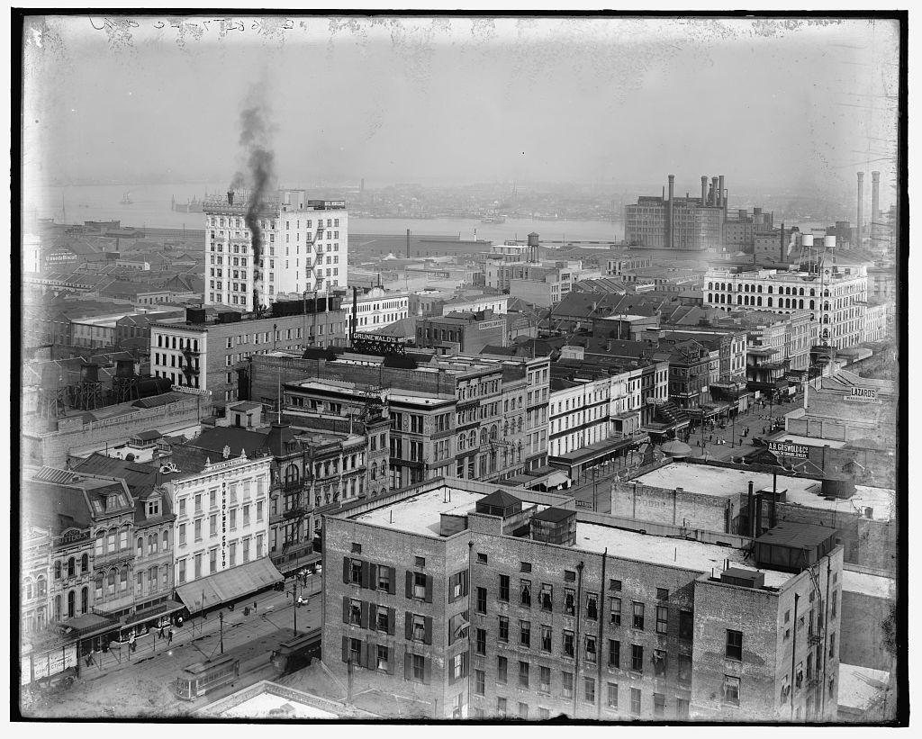 New Orleans panorama, 1910