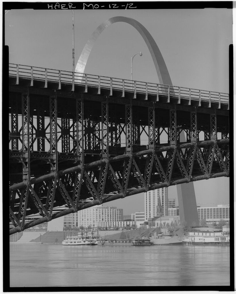 Eads Bridge, St Louis, late 1960s