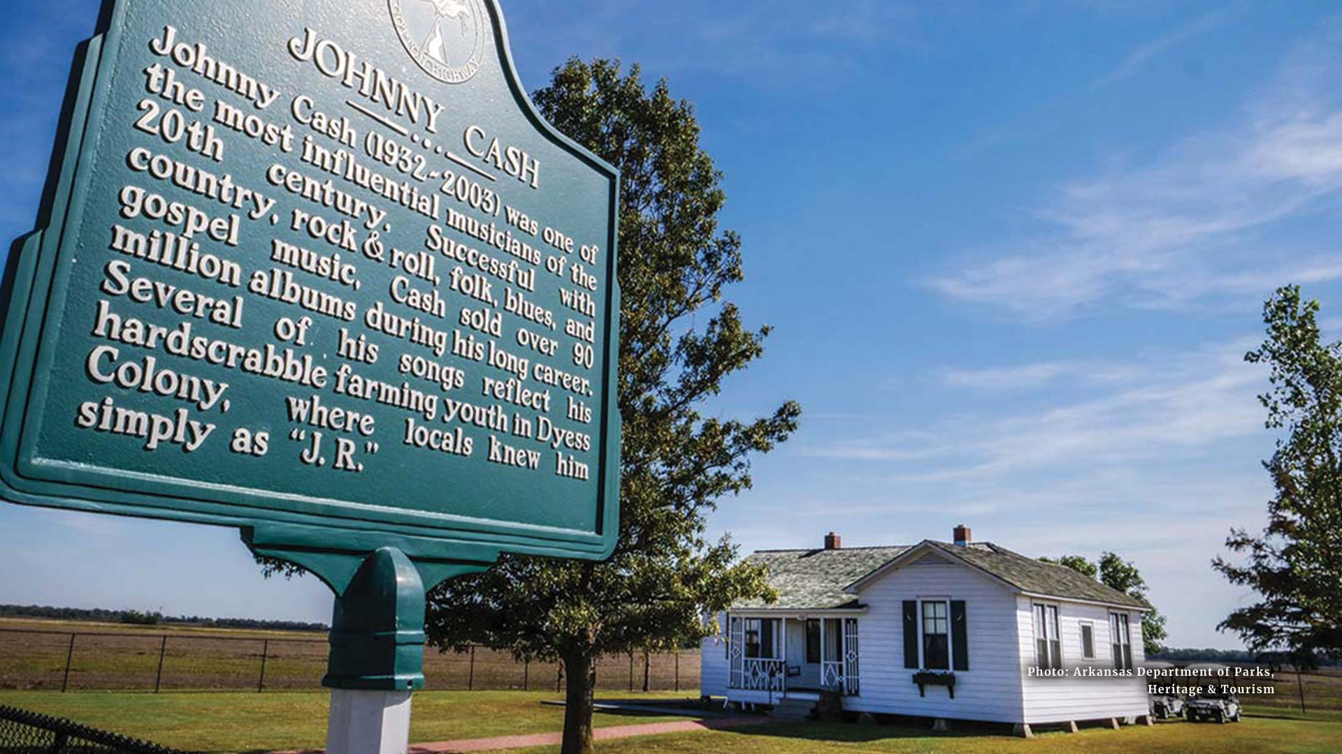 Johnny Cash Boyhood Home Dyess Arkansas