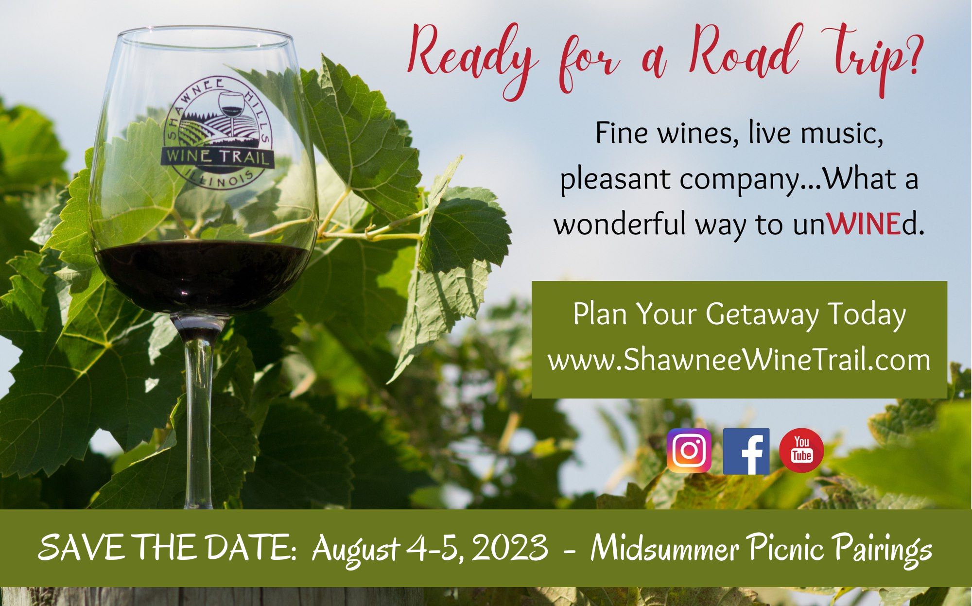 Wine & Food pairing weekend on the Shawnee Hills Wine Trail