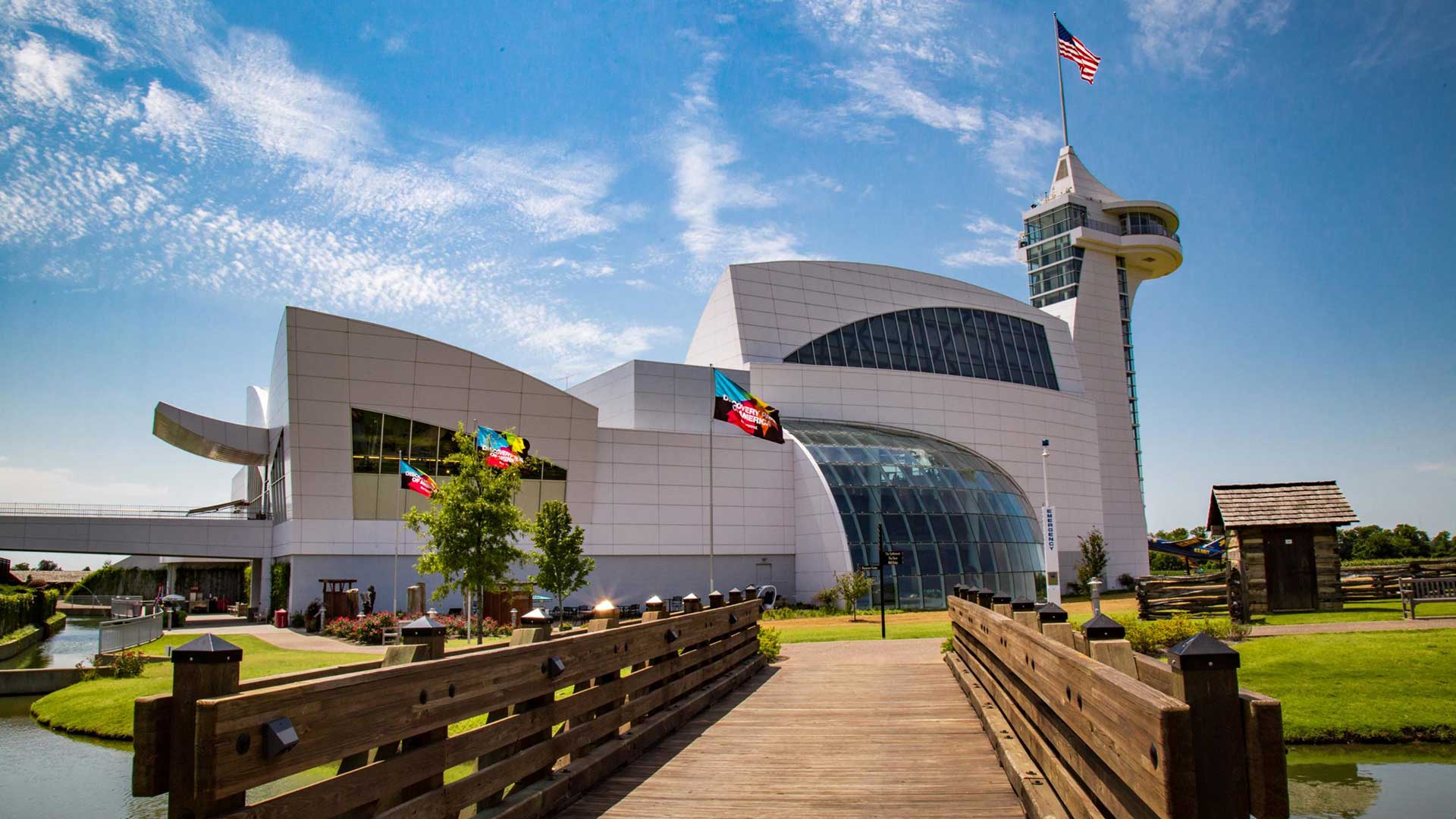 Exterior of Discovery Park of America Tiptonville Tennessee