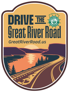 Drive the Great River Road sticker